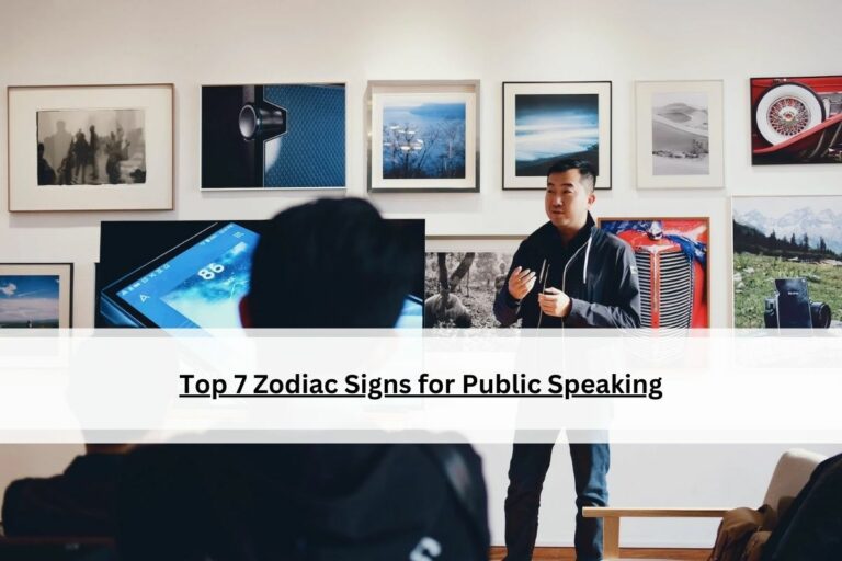 Top 7 Zodiac Signs for Public Speaking