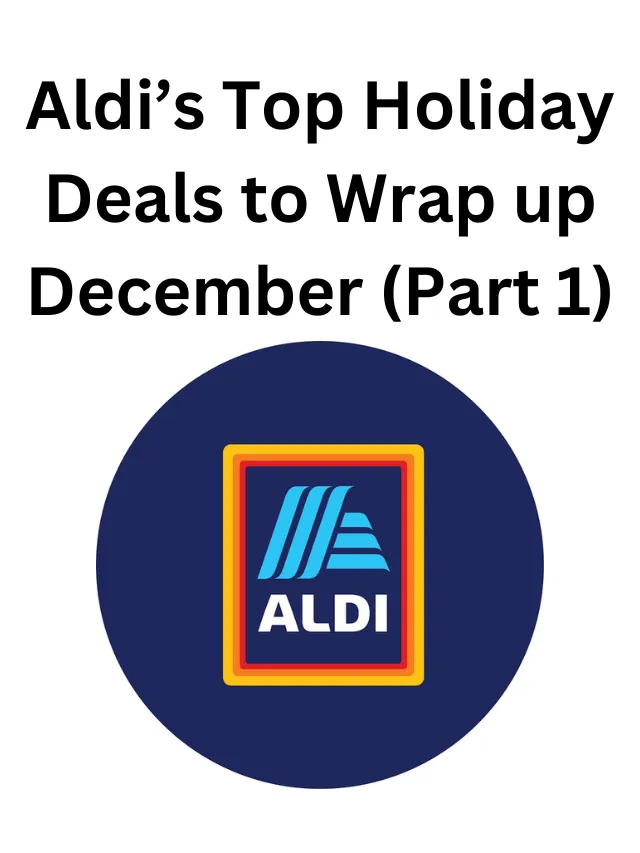 Aldi’s Top Holiday Deals to Wrap up December (Part 1)